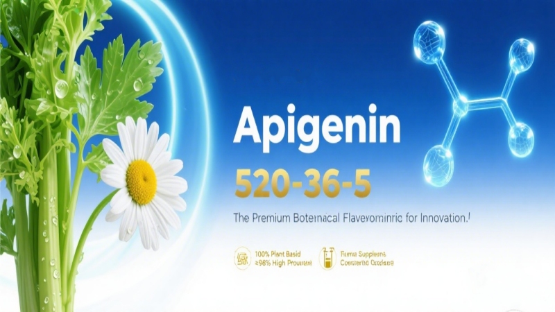 Apigenin CAS 520-36-5 | Premium Ingredient for Supplements & Cosmetic Formulations